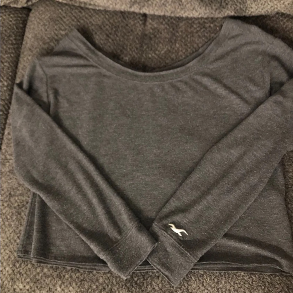 Hollister grey sweater